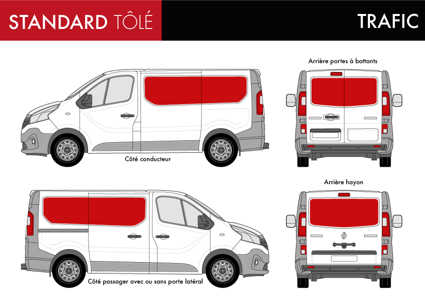 Bâche Voiture pour Renault Trafic III Bus (2014-présent), Intérieur et  extérieur Toutes Saisons,imperméable et